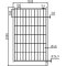 Mobile fence | 'Standard' | height: 2,00 m | Door elementwidth: 1,20 m